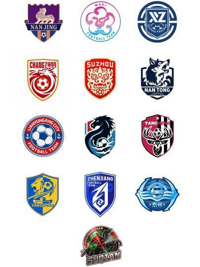 新一轮“苏超”参赛球队队徽发布